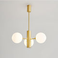 Stella Brass Crown Chandelier