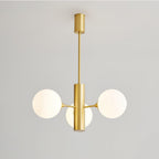 Stella Brass Crown Chandelier