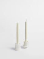 Stone Halo Candle Holder Set