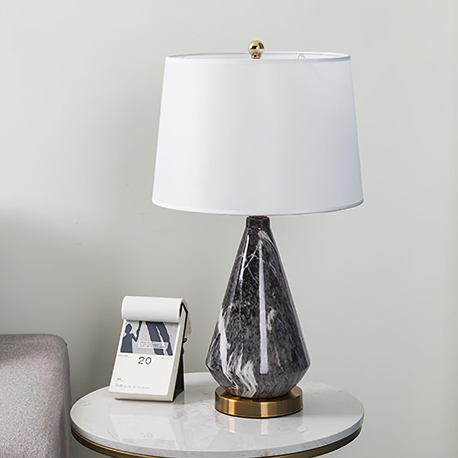 Marble Diamond Nightstand lamp Table Lamp