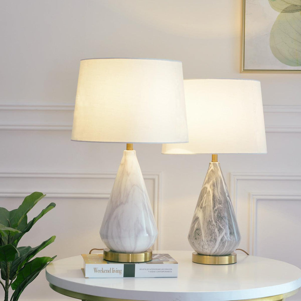 Marble Diamond Nightstand lamp Table Lamp