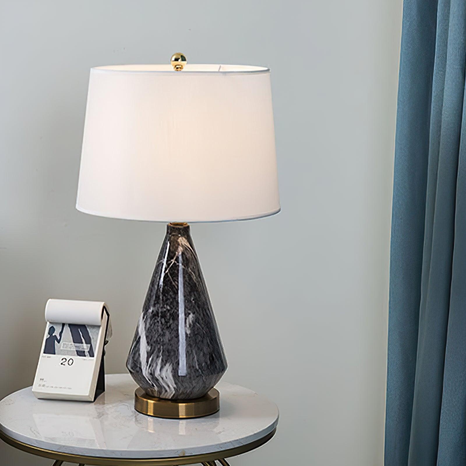Marble Diamond Nightstand lamp Table Lamp