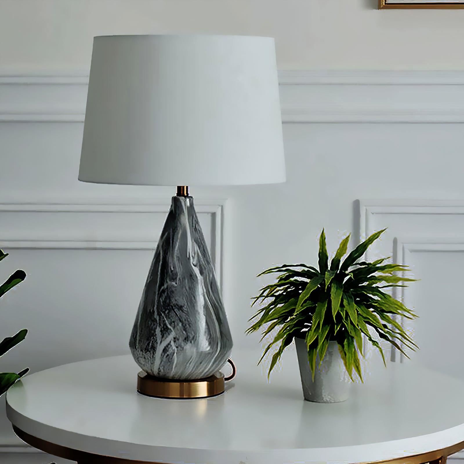 Marble Diamond Nightstand lamp Table Lamp