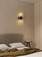 Strata Shift Alabaster Wall Lamp