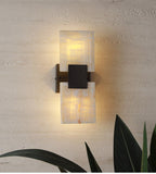 Strata Shift Alabaster Wall Lamp