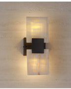 Strata Shift Alabaster Wall Lamp