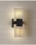 Strata Shift Alabaster Wall Lamp