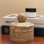 Strata Sphere Stone Storage Box