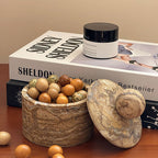 Strata Sphere Stone Storage Box
