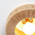 Straw Art Ceiling fixture Ceiling Lamp