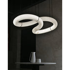 Streamlined Alabaster Pendant Lamp