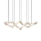 Streamlined Alabaster Pendant Lamp