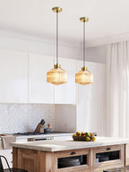Striped Spinning Top Drop light Pendant Light