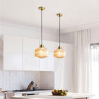 Striped Spinning Top Drop light Pendant Light