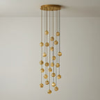 Sultana Alabaster Cluster Chandelier