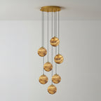 Sultana Alabaster Cluster Chandelier