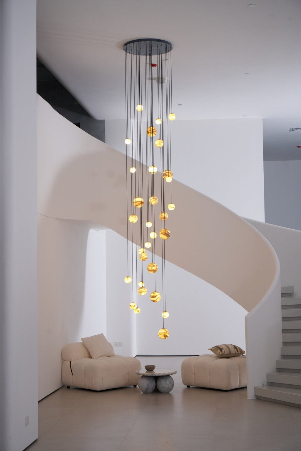 Sultana Alabaster Cluster Chandelier