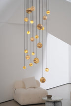 Sultana Alabaster Cluster Chandelier