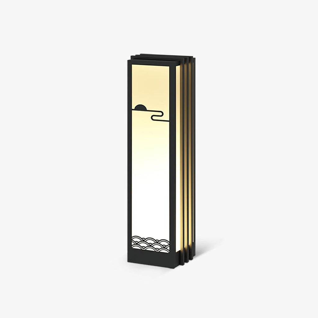 Sunrise Pattern Floodlight Outdoor Light