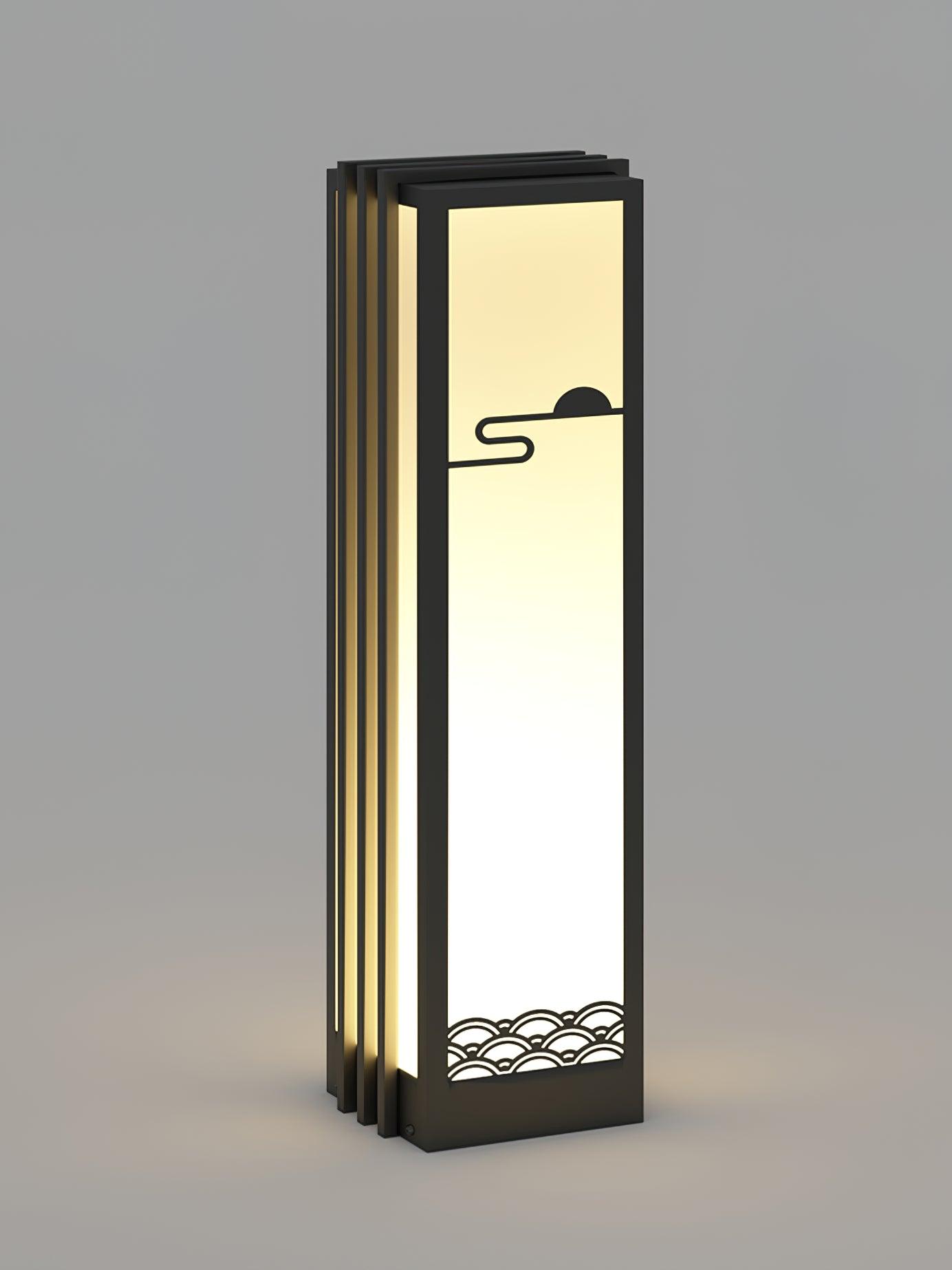 Sunrise Pattern Floodlight Outdoor Light