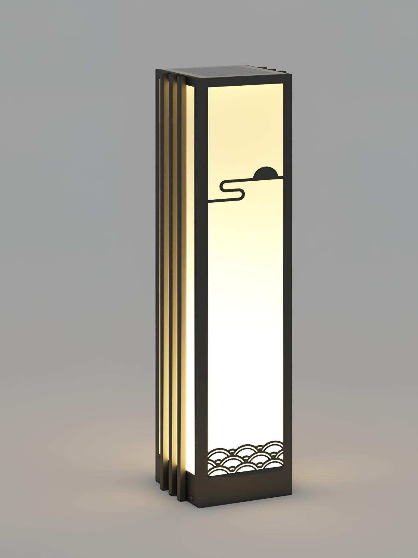 Sunrise Pattern Floodlight Outdoor Light