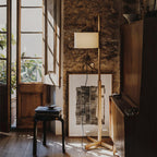 Svelte Silhouette Reading Lamp Floor Lamp