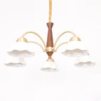 Swedish Modern Brass Pendant light Chandelier