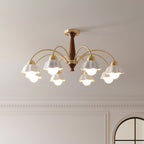 Swedish Modern Brass Pendant light Chandelier
