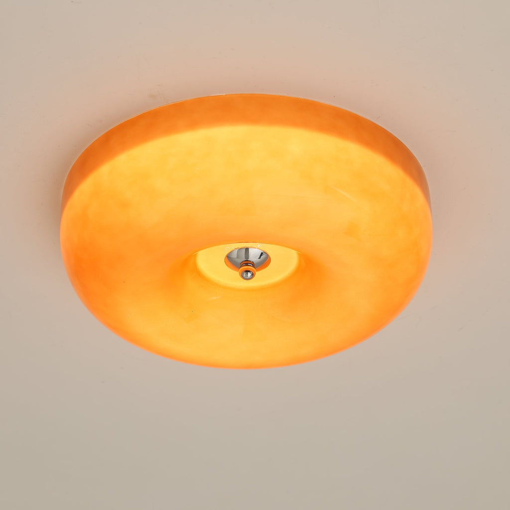Swirl Glass Ceiling Lamp