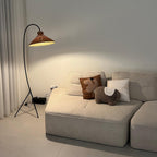 Tana Woven Reading Lamp Floor Lamp