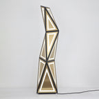 Tapered Cube Accent Lamp Floor Lamp