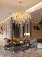 Teardrop Crystal Ceiling fixture Chandelier