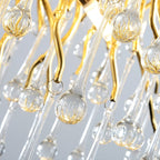 Teardrop Crystal Ceiling fixture Chandelier