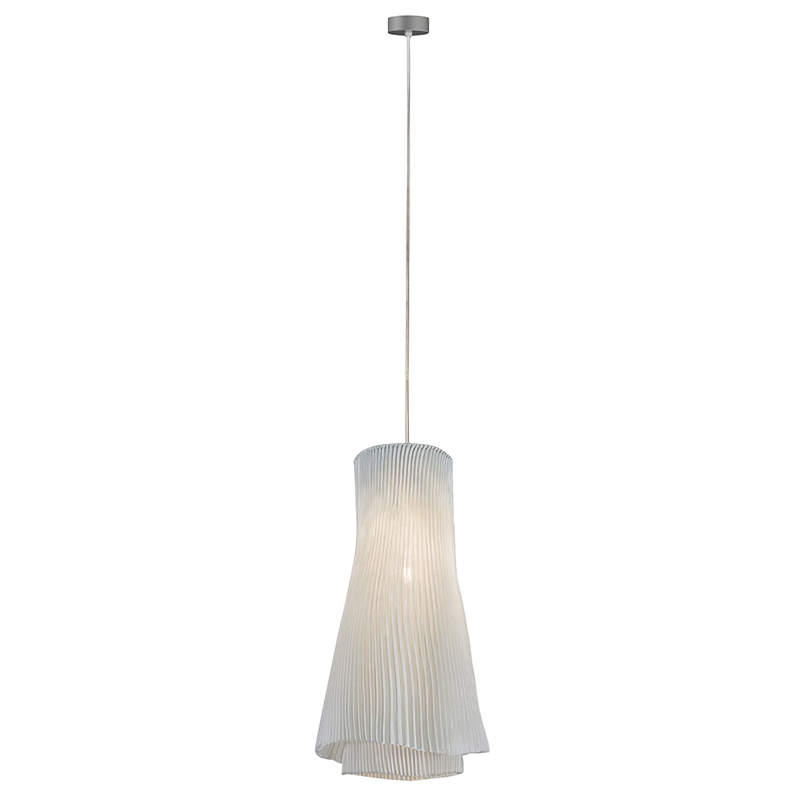 Stainless Steel Pleated Hanging light Pendant Lamp