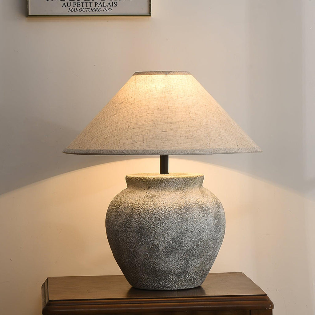 Terra Cotta Etruscan Urn Desk lamp Table Lamp