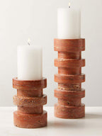 Terrace Stone Candle Holder