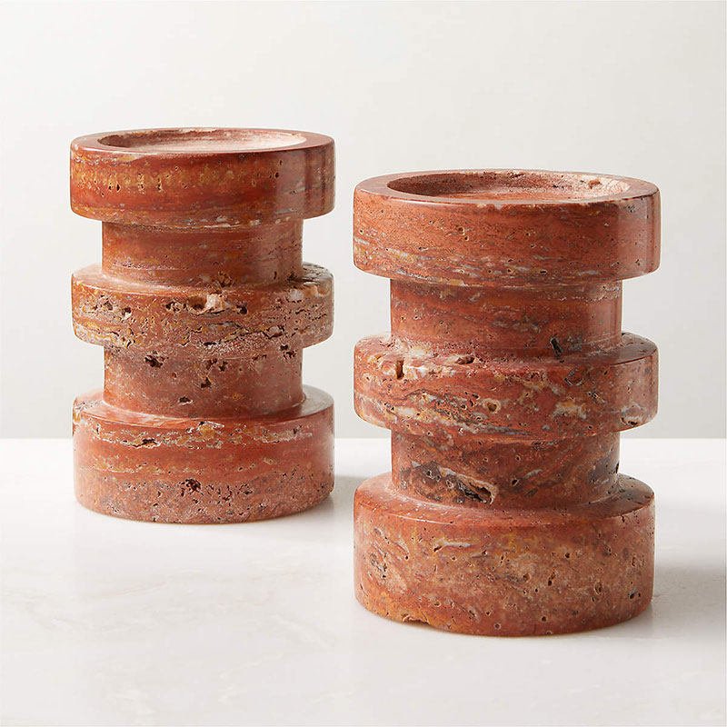 Terrace Stone Candle Holder