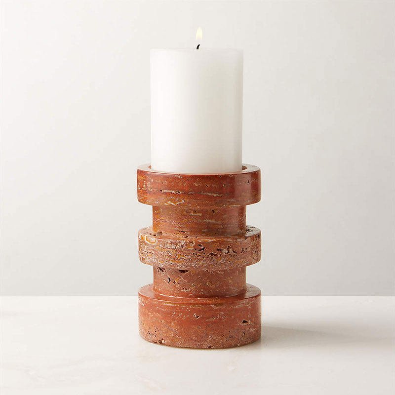 Terrace Stone Candle Holder