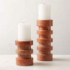 Terrace Stone Candle Holder