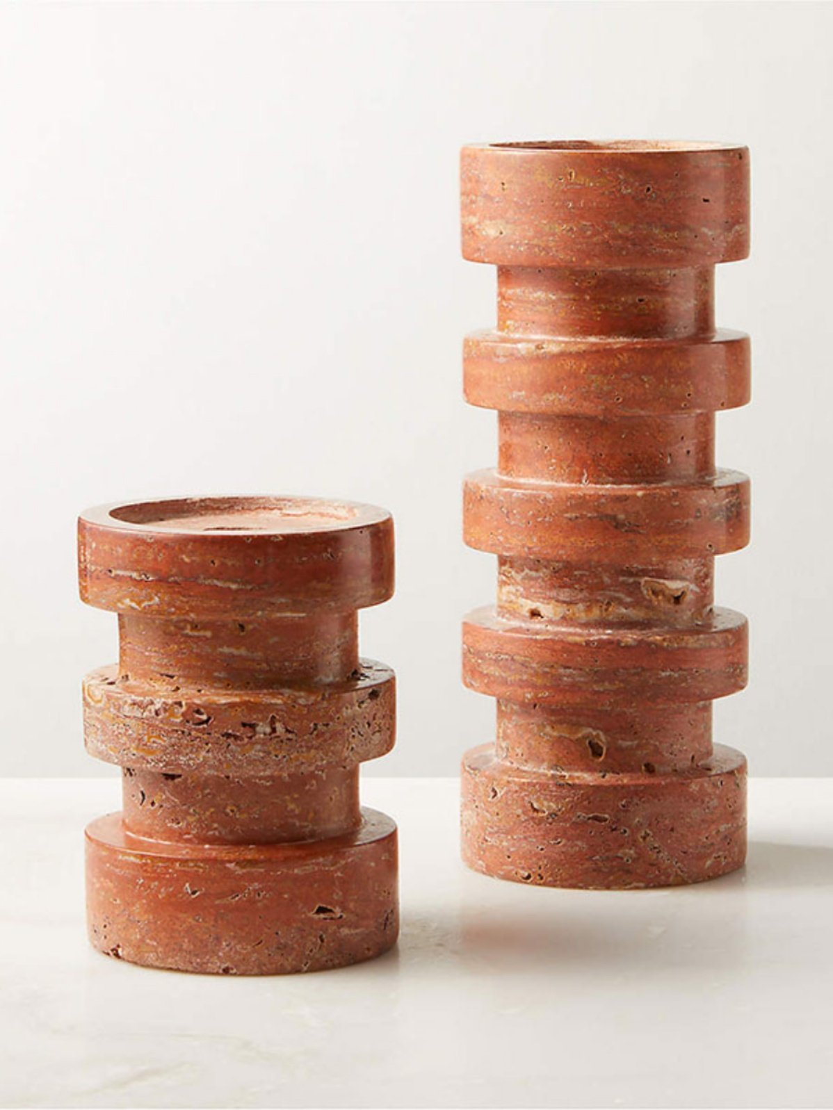 Terrace Stone Candle Holder