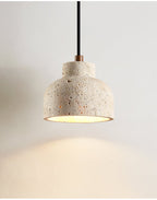 Travertine Bell Pendant Lamp