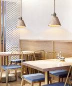 Terraform Travertine Pendant Light