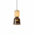Textured Layered Glass Pendant Light