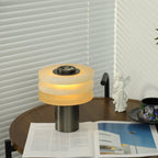 Tiered Obelisk Alabaster Table Lamp