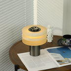Tiered Obelisk Alabaster Table Lamp
