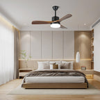 Morty Adams Wooden 48"/52" Ceiling light Ceiling Fan Light