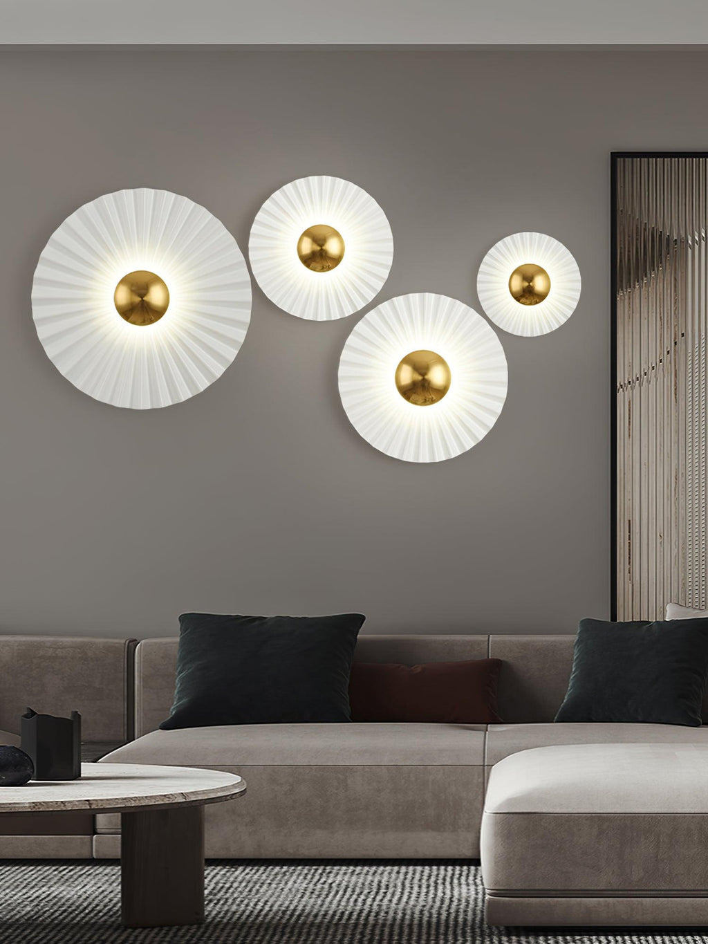Tinsley Flush Wall light Wall Lamp