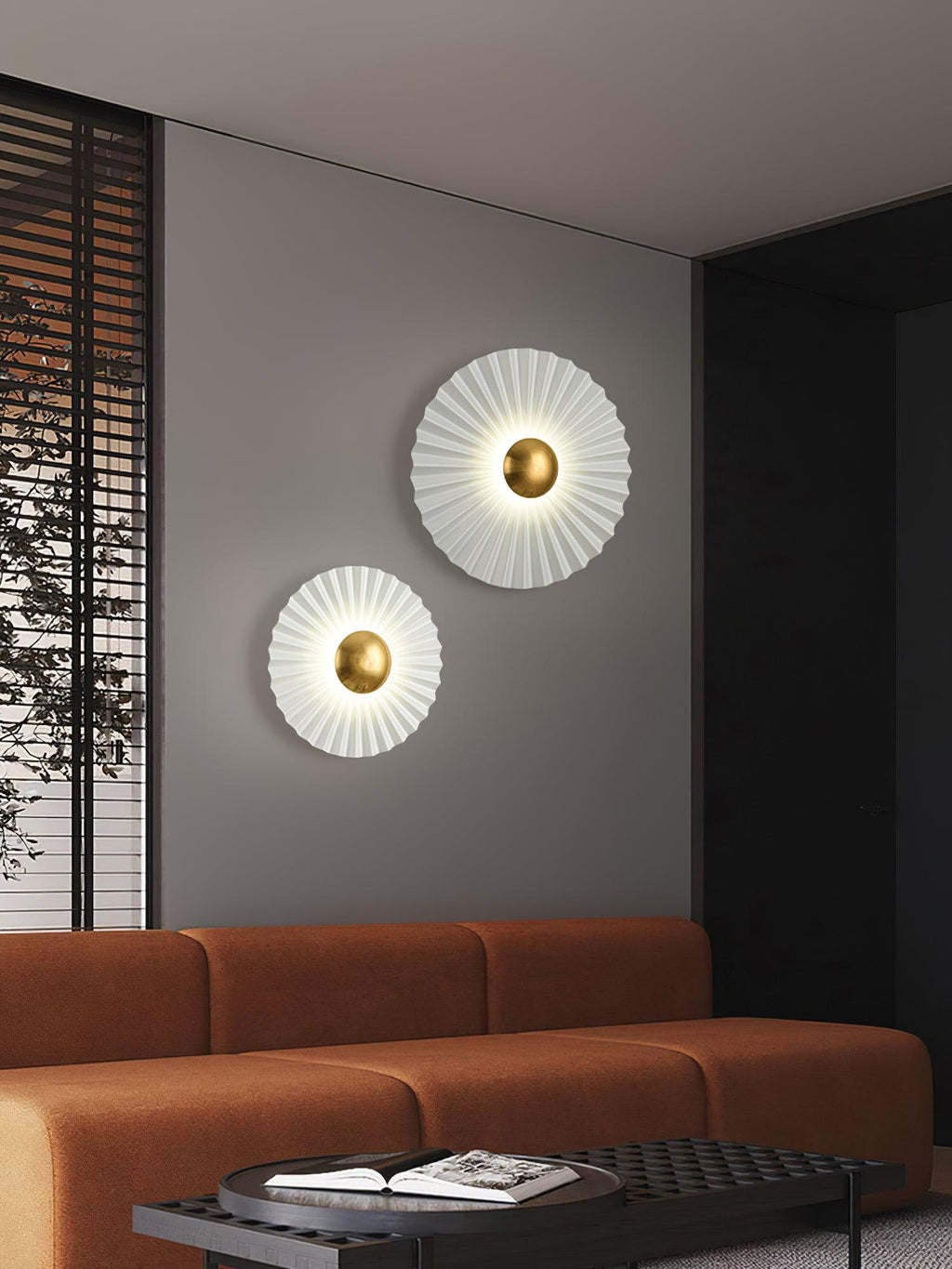 Tinsley Flush Wall light Wall Lamp
