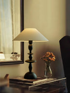Tournage Wood Nightstand lamp Table Lamp