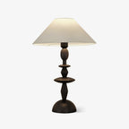 Tournage Wood Nightstand lamp Table Lamp